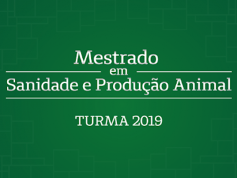 Abertas as inscrições para o Mestrado em Sanidade e Produção Animal oferecido pela Unoesc Abertas as inscrições para o Mestrado em Sanidade e Produção Animal oferecido pela Unoesc