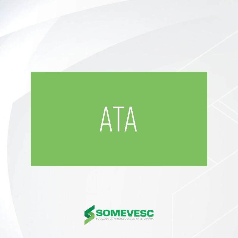 Ata da Assembleia Geral - Joaçaba  Ata da Assembleia Geral - Joaçaba